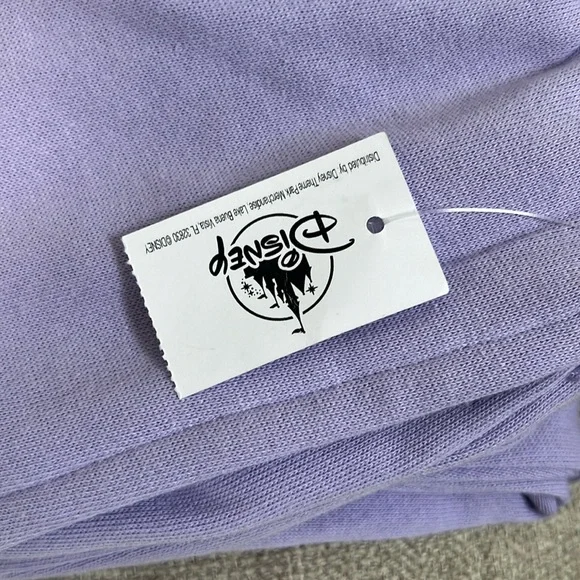 Disneyland purple iridescent jogger sweats with gray stripes size 3XL - Picture 6 of 10